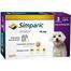 Imagem de Simparic 3 comprimidos para cães de 2,6 a 5 kg