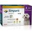 Imagem de simparic antipulgas para Cães de 2,6 a 5Kg - 10mg - 3 comprimidos - Zoetis