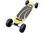 Skate Carve Mtx Slick c/ Shape Marfim 8 Folhas - Rodas Aro 4” 6001 Dupla Blindagem - Dropboards