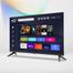 Smart TV 43" HQ Full HD HDR tela sem bordas Android 11 design Slim Processador Quad Core Espelhamento de tela