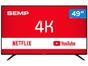 Smart TV 49” 4K LED Semp SK6000 Wi-Fi HDR - 3 HDMI USB