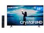 Smart TV 4K Crystal UHD 58” Samsung UN58TU7020GXZD - Wi-Fi Bluetooth HDR10+ 2 HDMI 1 USB