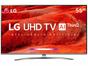 Smart TV 4K LED 55” LG 55UM7650PSB Wi-Fi HDR - Inteligência Artificial Controle Smart Magic