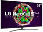 Smart TV 4K NanoCell IPS 55” LG 55NANO81 Wi-Fi - Bluetooth HDR Inteligência Artificial 4 HDMI 2 USB