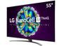 Smart TV 4K NanoCell IPS 55” LG 55NANO86SNA - Wi-Fi Bluetooth HDR Inteligência Artificial 4 HDMI