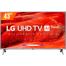 Smart TV LED IPS 43" Ultra HD 4K LG 43UM 751C ThinQ AI 4 HDMI 2 USB WiFi