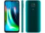 Smartphone Motorola Moto G9 Play 64GB Verde Turquesa 4GB RAM 6,5” Câm. Tripla + Selfie 8MP