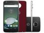 Smartphone Motorola Moto Z Play 32GB Preto e Prata - Dual Chip 4G Câm 16MP + Selfie 5MP Flash Tela 5.5”