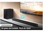 Soundbar Samsung HW-T450/ZD com Subwoofer - Bluetooth 200W 2.1 Canais USB