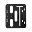 Imagem miniatura de Suporte Para Traseira Placa Moto Modelo Universal Mercosul Protetor Moldura