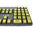 Imagem miniatura de Teclado braille - USB teclas amarelas