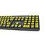 Imagem miniatura de Teclado braille - USB teclas amarelas