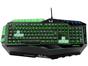 Teclado Gamer Multimídia USB - Professional Gamer Warrior