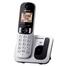 Telefone sem Fio KX-TGC212LB1 Identificador de Chamada, Prata + Ramal - Panasonic