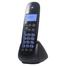 Telefone sem Fio Motorola 750 Preto Dect 6.0 com Identificador de Chamadas + Viva-Voz
