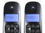 Telefone Sem Fio Motorola MOTO700-MRD2 + 1 Ramal - Identificador de Chamada Preto