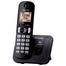 Telefone sem Fio Panasonic KX-TGC210LBB Dect 6.0, Viva-Voz, Preto