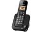 Telefone Sem Fio Panasonic KX-TGC350LBB - Identificador de Chamada Viva Voz Preto