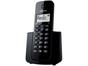 Telefone Sem Fio Panasonic TGB110 - Identificador de Chamada Black Piano