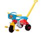 Triciclo Infantil Pic-Nic com Empurrador Cestinha - Magic Toys