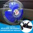 Ventilador Automotivo 12v Para Carro Van Com Garra 8 Pol - Lugatools