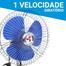 Ventilador Automotivo 12v Para Carro Van Com Garra 8 Pol - Lugatools