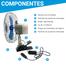 Ventilador Automotivo 12v Para Carro Van Com Garra 8 Pol - Lugatools