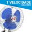 Ventilador Automotivo 12v Para Carro Van Com Garra 8 Pol - Lugatools