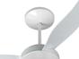 Ventilador de Teto Aliseu GEO EL/IN 3 Pás 3 Velocidades Branco 2 Luminárias