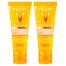 Vichy Idéal Soleil Clarify Kit com 2 Unidades  Protetor Solar Facial com Cor FPS60 - Clara