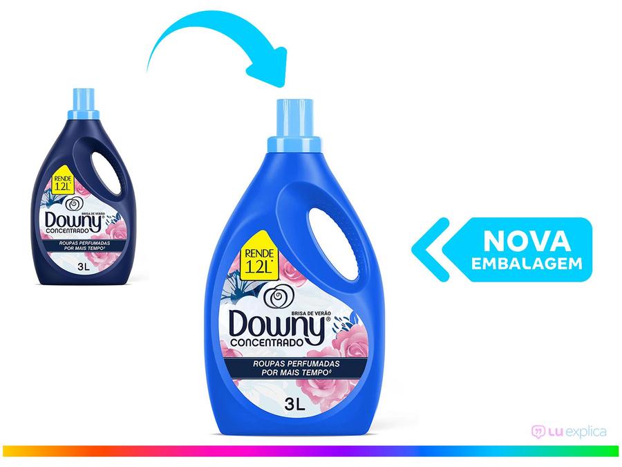 Amaciante Downy Brisa de Verão Concentrado 3L