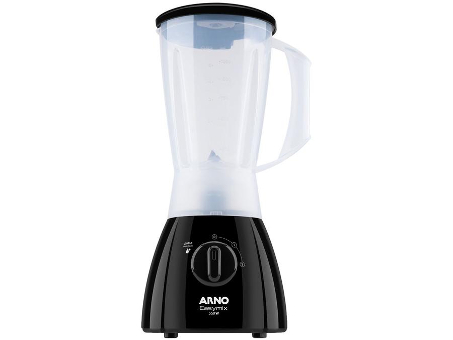 Liquidificador Arno Easymix Preto 2 Velocidades - 550W