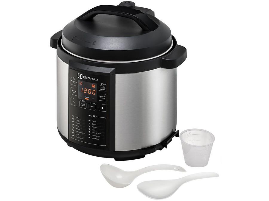 Panela de Pressão Elétrica Electrolux Digital - PCC20 1000W 6L Controle de Temperatura