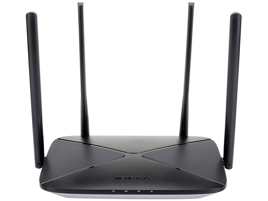 Roteador Mercusys AC1200 1200 Mbps - 4 Antenas 4 Portas