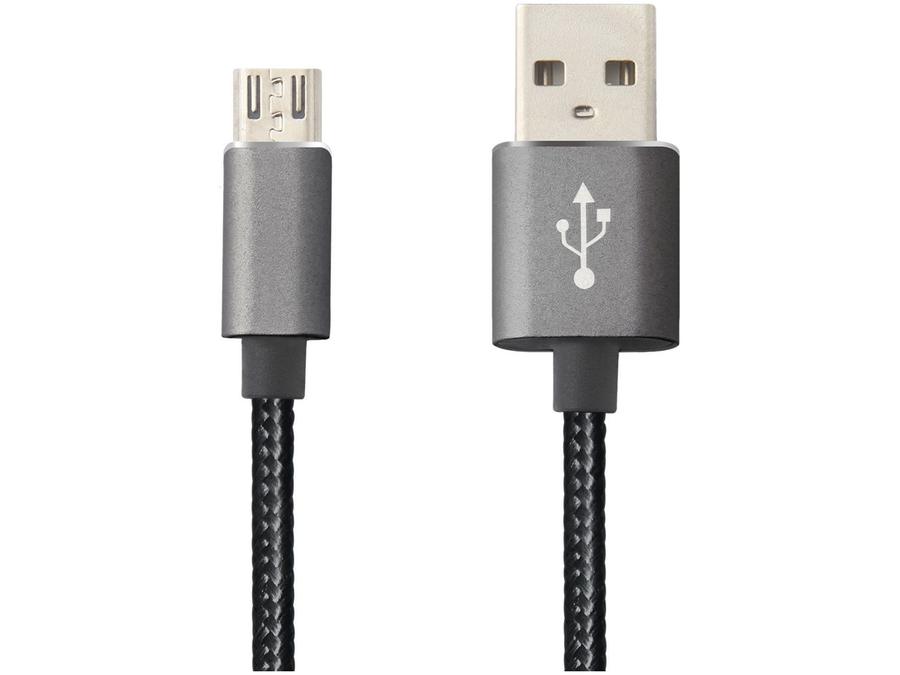 Cabo Micro USB 1,2m Easy Mobile - CBMICRO1MGR
