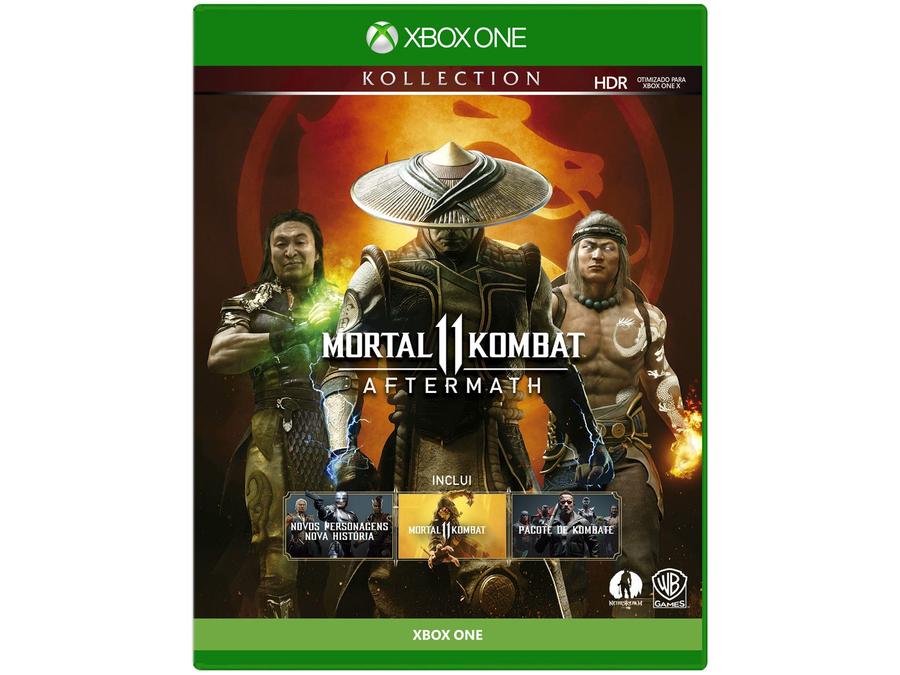 Mortal Kombat 11: Aftermath para Xbox One - WB Games Lançamento