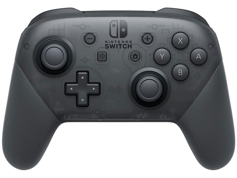 Controle para Nintendo Switch sem Fio - Pro Controller Preto