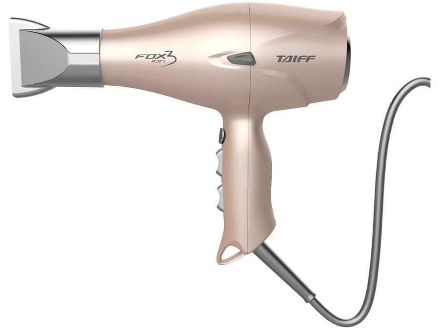 Secador de Cabelo Taiff Diamante Fox Íon 3 - com Íons 2200W 2 Velocidades