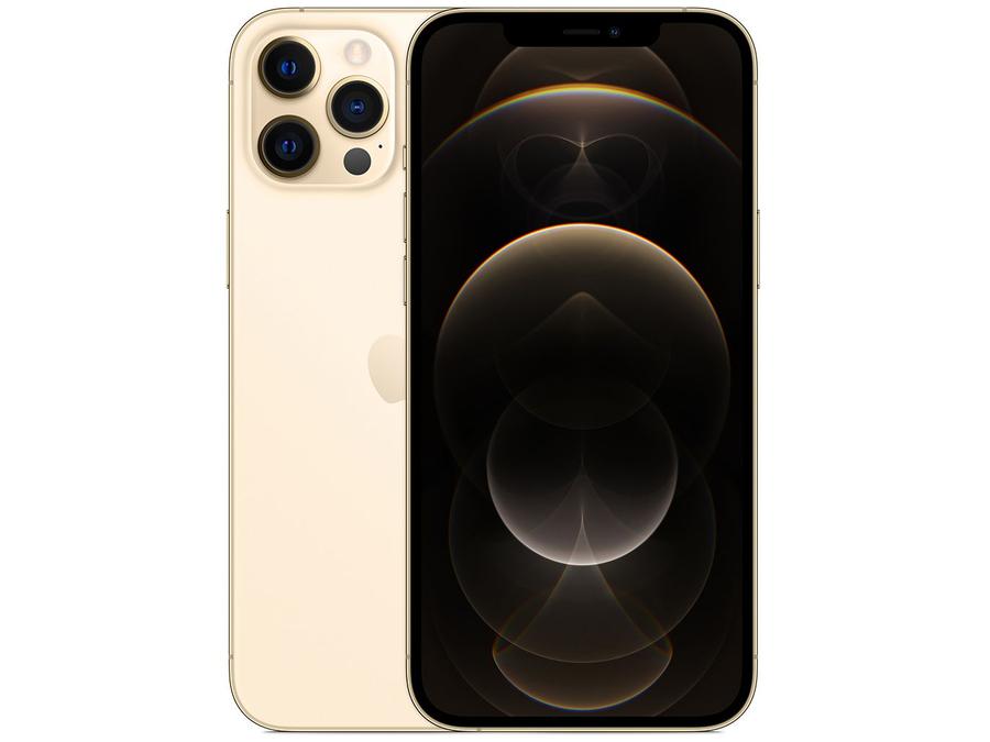 iPhone 12 Pro Max Apple 256GB Dourado 6,7" - Câm. Tripla 12MP iOS