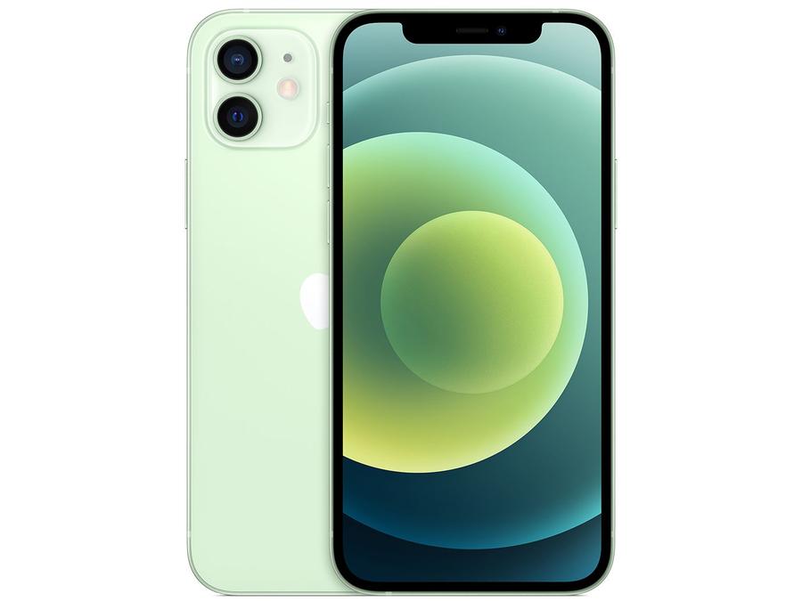 iPhone 12 Apple 64GB Verde 6,1" Câm. Dupla 12MP - iOS