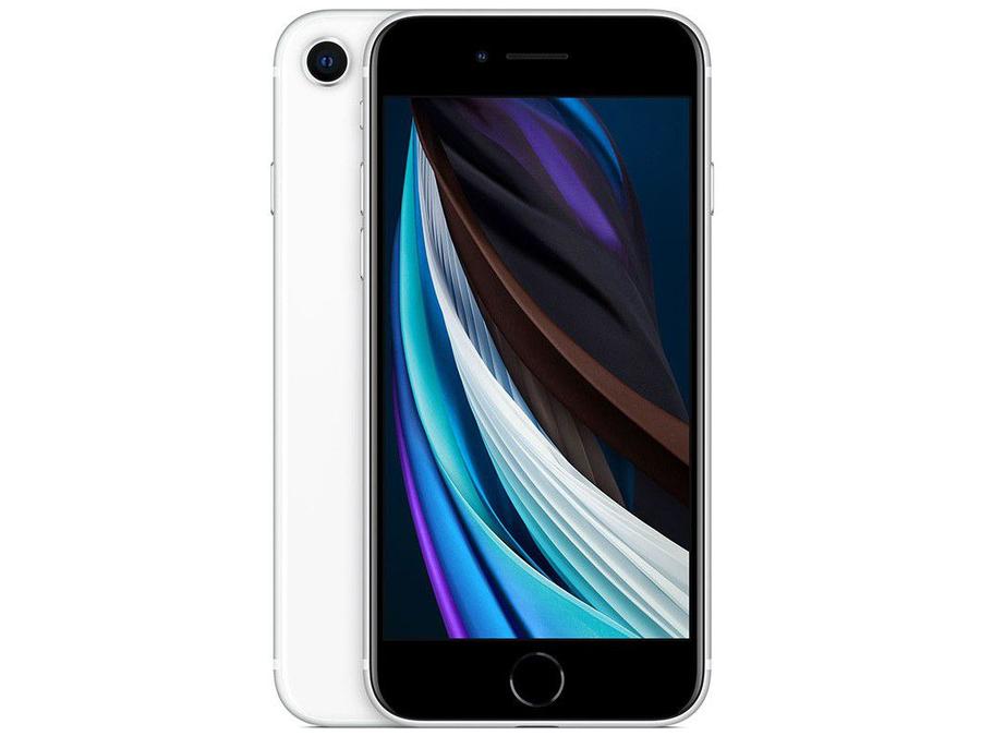 iPhone SE Apple 256GB Branco Tela 4,7" 12 MP - iOS