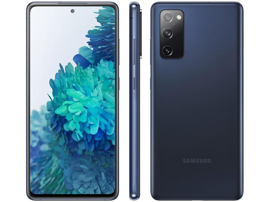 Smartphone Samsung Galaxy S20 FE 128GB Cloud Navy - 6GB RAM 6,5" Câm. Tripla + Selfie 32MP