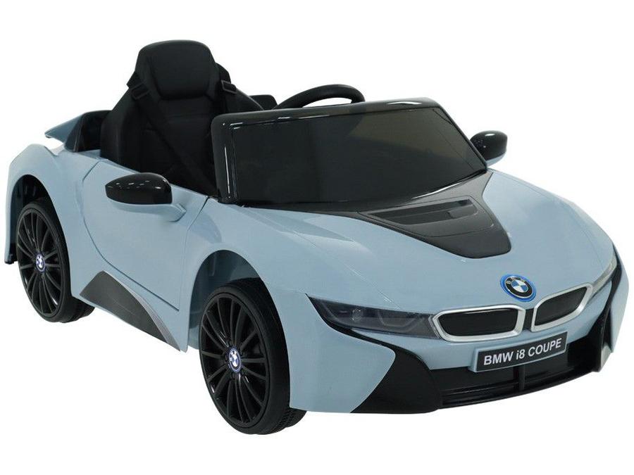 Carro Elétrico Infantil Azul Bel Fix BMW i8 Coupe - 12V com Controle Remoto