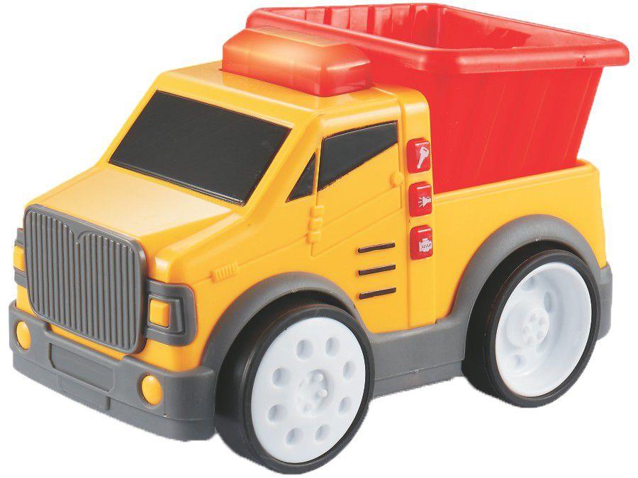 Caminhão de Brinquedo Super Caminhões Aperta & - Anda Pura Diversão Roda Livre Yes Toys