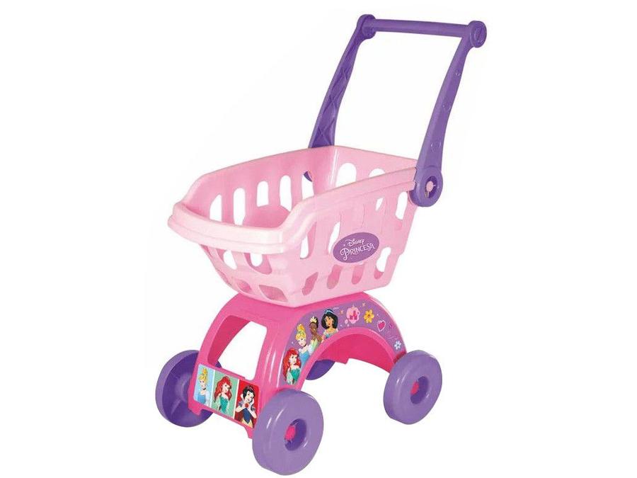 Carrinho de Supermercado de Brinquedo Princesas - Mimo Toys