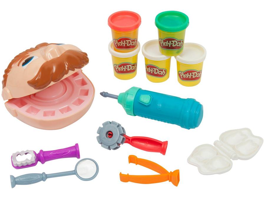Massinha Play-Doh Dentista Hasbro - com Acessórios