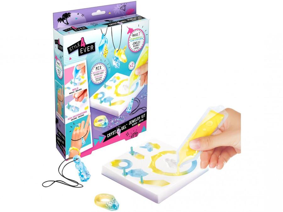 Kit de Joias Pulseiras Gel Style Forever FUN -