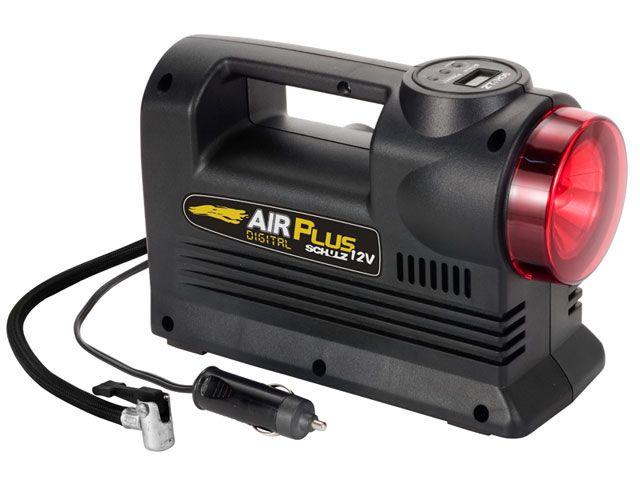 Compressor de Ar Digital Air Plus 12V c/ Lanterna - Schulz 920 1163 0