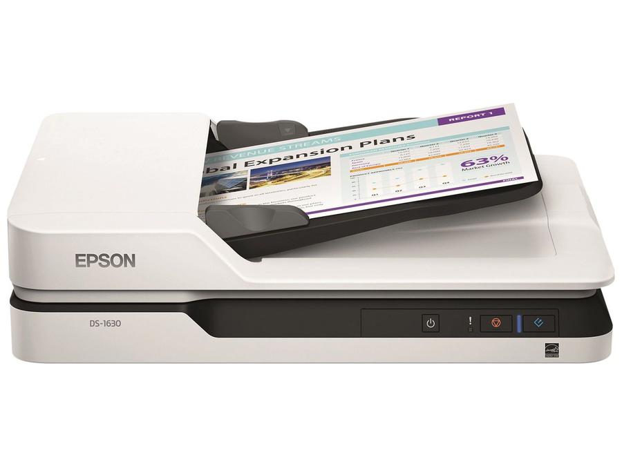Scanner de Mesa Epson WorkForce DS-1630 - Colorido 1200dpi