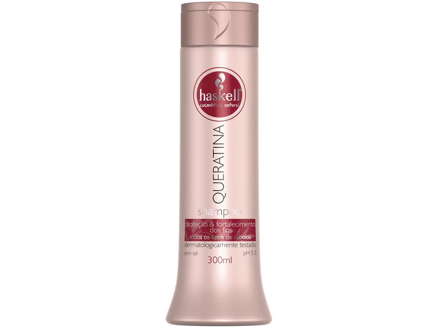 Shampoo Haskell Profissional Queratina - Proteção & Fortalecimento dos Fios 300ml
